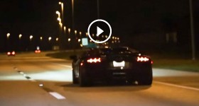 Lamborghini Aventador challenges Toyota Supra on highway!