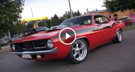 550HP Supercharged Plymouth Barracuda - AMAZING V8 SOUND!