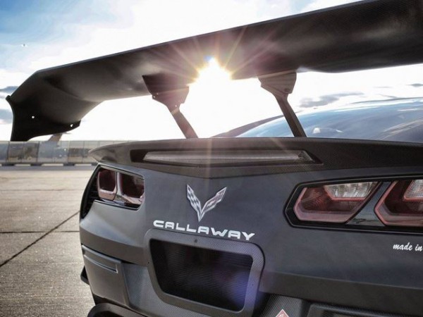 Callaway's Corvette C7 GT3-R rear spoiler