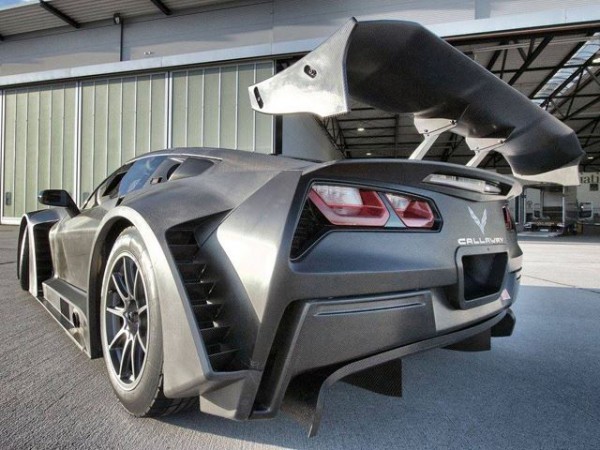 Callaway's Corvette C7 GT3-R rear three quarters