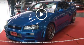 Paul Walkers Nissan Skyline GT-R R34 - Fast & Furious 4 - On Display!