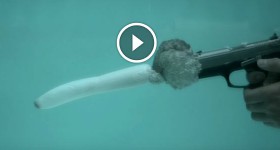 Underwater Bullets at 27000fps - The Slow Mo Guys