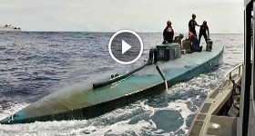Coast Guard Intercepting Submarine Carrying $181 Million In Drugs