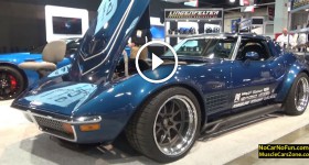 Custom Chevrolet Corvette C2 Stingray at 2015 Sema Motor Show