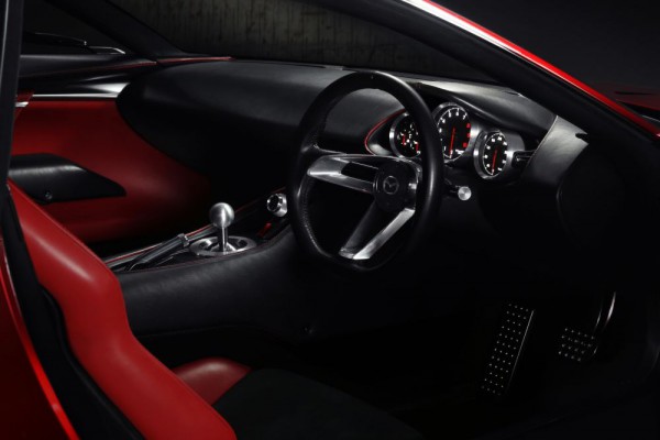 Mazda RX-Vision Concept cockpit view