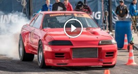 Nissan Skyline GT-R R32 — 7.5 sec. @ 298 kph (185 mph) on 14 mile