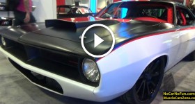 Plymouth Cuda Hot Rod Shop 401k Club at 2015 Sema Motor Show