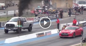 2012 Nissan GTR vs Dodge Ram Cummins