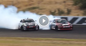 High Speed Drift Crash into Wall - Rob Whyte NASCAR V8 370Z