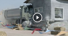 Volvo Trucks - Building vs. truck. Which one is left standing