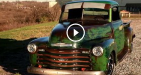 1949 Slammed Chevrolet Hot Rat Street Rod Pro Touring Patina Truck the Dragon