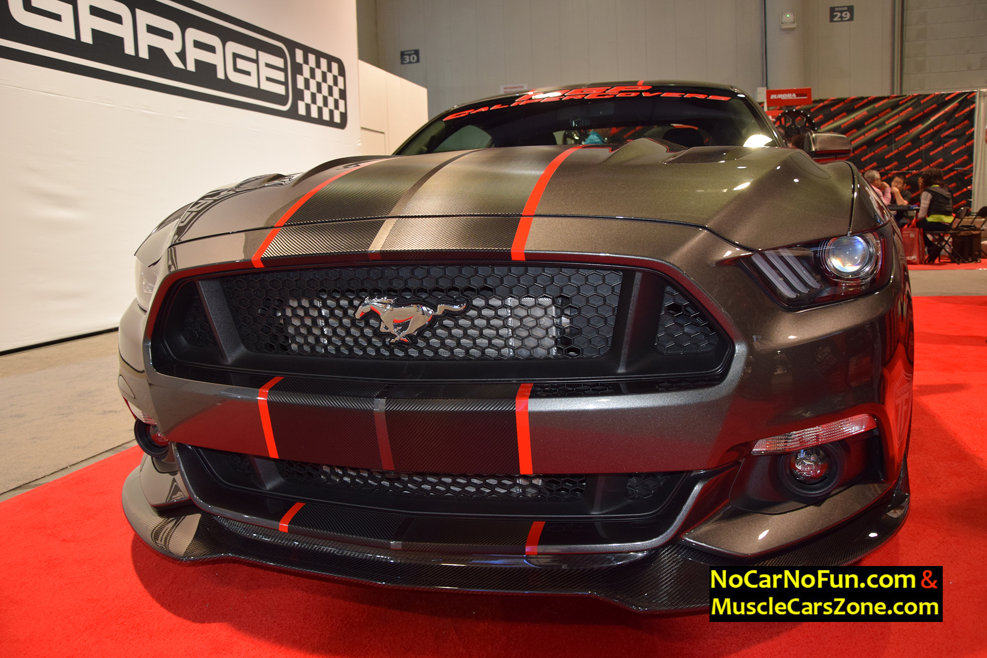 2016 Ford Mustang GT 5.0 MGP Caliper Covers – 2015 SEMA Motor Show ...