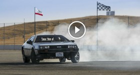 Introducing MARTY Stanford's self-driving electric drifting DeLorean