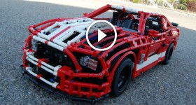 LEGO Ford Mustang Shelby GT500 FULL REMOTE CONTROLLED! by Sheepo