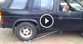 My truck has no reverse. This is what I built so that I can back up if I have to