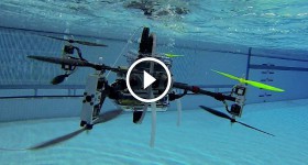 New Underwater Drone Flies AND Swims