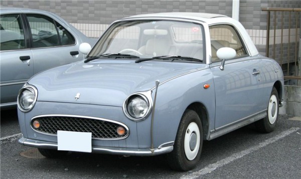 Nissan Figaro front three quarters