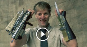 REAL Assassin's Creed HIDDEN BLADE & ROPE LAUNCHER