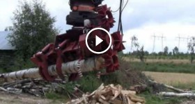 RaMeC Firewood processor