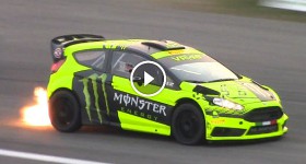 Valentino Rossi Monza Rally Show 2015 - Ford Fiesta WRC Test Day!