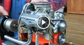Worlds Smallest Running Chevy V-8