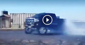 Diesel Truck Drifting