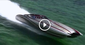 180+ MPH! On 50' Cat Key Biscayne Florida!