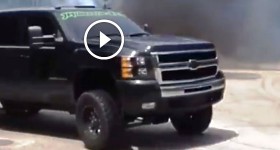 4x4 Laying down the rubber!