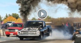 8SEC TRIPLE TURBO TERROR! WORLD'S FASTEST PRO STREET DURAMAX DIESEL! BYRON DRAGWAY!