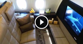 Complete Etihad First Class Apartment Experience onboard A380 from London to Abu Dhabi