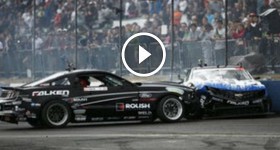 Craziest crash in Formula DRIFT ever