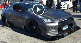 INSANE Wide Body Rocket Bunny Nissan GT-R R35 by APAC - SOUND!