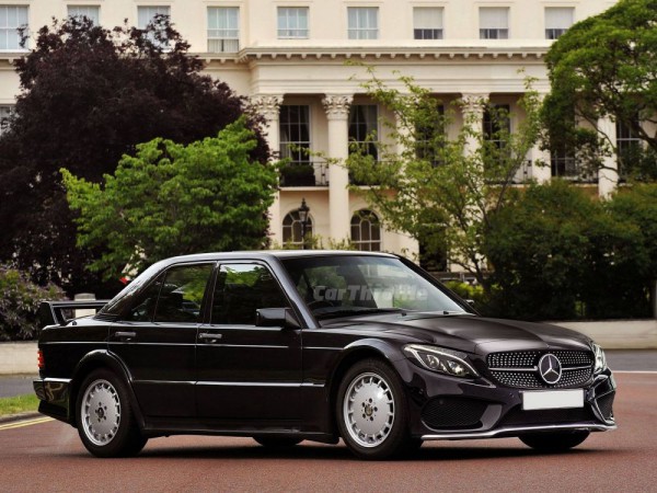 Mercedes 190E 2.5-16 Evo I W205 C-class front three quarters
