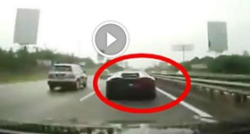 Nissan GTR35 Try To Follow LAMBORGHINI AVATEDOR Elite highway