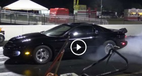 Street Outlaws Ready 1800 HP 7 sec Twin Turbo LSX Small Tire Firebird - Road Test TV