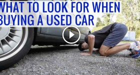 What to look for when buying a used car - Tips Issues Test drive Precautions