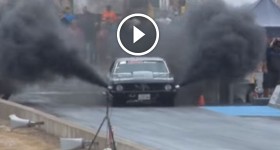 Chevrolet Nova Idaho Rob Coddens goes for a wild ride at the Pacific Coast Diesel Nationals