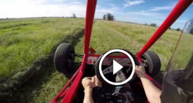 Suzuki Hayabusa off road Buggy lap go pro on board