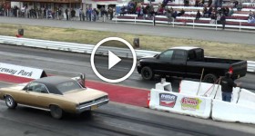 Brook Green in the fastest diesel truck in Alaska