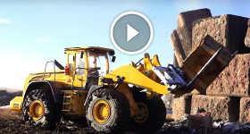 RC ADVENTURE - Fire Cleanup & Repair - 1-14 scale EARTH MOVER 870K Hydraulic Wheel Loader