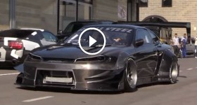 The Demon On 4 Wheels Brill Steel' Carbon V8 S14.5 - Overview, Start Ups & Revs