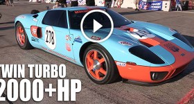 2000+hp Ford GT Twin Turbo - 0-255mph