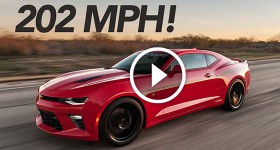 Hennessey 2016 Camaro SS Runs 202 MPH!