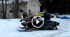 327 POLARIS PART 2 CHEVY V8 Polaris SNOWMOBILE