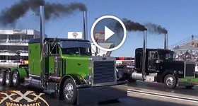 BIG RIG DRAG RACING TRUCKS!!