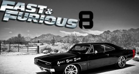 The Fast and Furious 8 Dodge Charger poster - cl