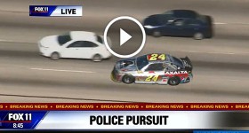 Jeff Gordon Police Chase