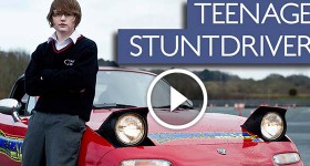 Teen Stunt Driver Performs Hair-Raising Manoeuvres With His Stunt Car