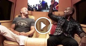 Tyrese Gibson surprises Vin Diesel with birthday gift