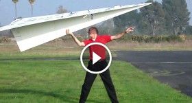 World Record Paper RC Airplane 2